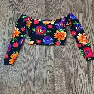 American Apparel Retro Off-the-Shoulder Top